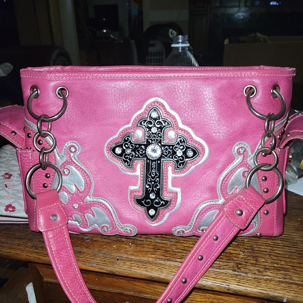 Cute pink tote